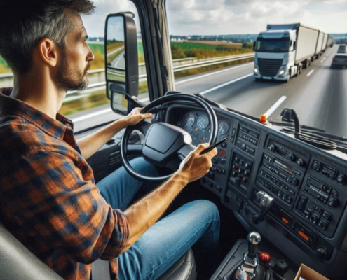 Ergonomia pracy kierowcy ciężarówki